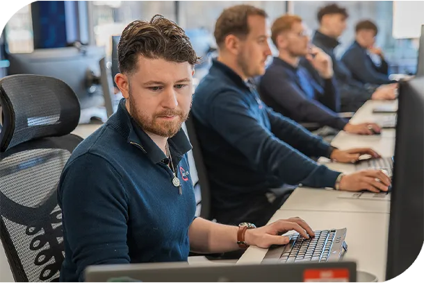 Aspire security specialist at the Security Operations Centre
